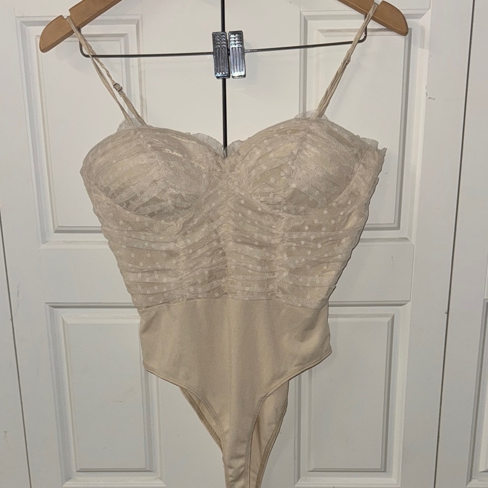 Elegant Cream Bodysuit